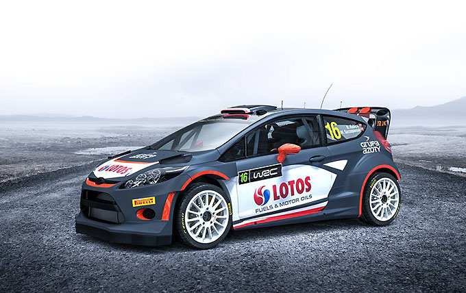 Robert Kubica Ford Fiesta RS WRC